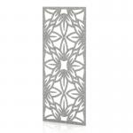 Sch! Acoustic Wall Panel - Flower - Pebble Light Grey SCH00059