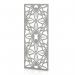 Sch! Acoustic Wall Panel - Flower - Pebble Light Grey SCH00059