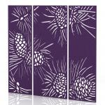 Sch! Acoustic Wall Panel - Pine (3 panels) - Plum Purple SCH00103