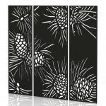 Sch! Acoustic Wall Panel - Pine (3 panels) - Raven Black SCH00108
