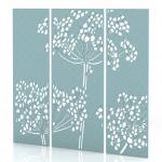 Sch! Acoustic Wall Panel - Wildflower (3 panels) - Sky Light Blue SCH00116