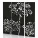 Sch! Acoustic Wall Panel - Wildflower (3 panels) - Raven Black SCH00118