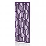 Sch! Acoustic Hanging Wall Panel - Cube - Plum Purple SCH00143