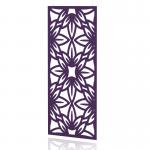 Sch! Acoustic Hanging Wall Panel - Flower - Plum Purple SCH00173