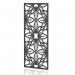 Sch! Acoustic Hanging Wall Panel - Flower - Graphite Charcoal SCH00177