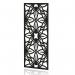 Sch! Acoustic Hanging Wall Panel - Flower - Raven Black SCH00178