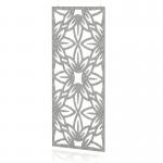 Sch! Acoustic Hanging Wall Panel - Flower - Pebble Light Grey SCH00179