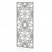 Sch! Acoustic Hanging Wall Panel - Flower - Pebble Light Grey SCH00179