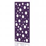 Sch! Acoustic Hanging Wall Panel - Polka - Plum Purple SCH00203