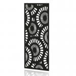 Sch! Acoustic Hanging Wall Panel - Sunburst - Raven Black SCH00218