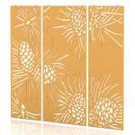 Sch! Acoustic Hanging Wall Panel - Pine (3 panels) - Buttercup Yellow SCH00221