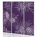 Sch! Acoustic Hanging Wall Panel - Pine (3 panels) - Plum Purple SCH00223