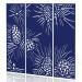Sch! Acoustic Hanging Wall Panel - Pine (3 panels) - Cobalt Blue SCH00225