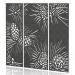 Sch! Acoustic Hanging Wall Panel - Pine (3 panels) - Graphite Charcoal SCH00227