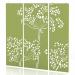 Sch! Acoustic Hanging Wall Panel - Wildflower (3 panels) - Lime Green SCH00234