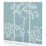 Sch! Acoustic Hanging Wall Panel - Wildflower (3 panels) - Sky Light Blue SCH00236