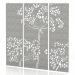 Sch! Acoustic Hanging Wall Panel - Wildflower (3 panels) - Pebble Light Grey SCH00239