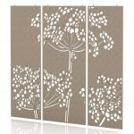 Sch! Acoustic Hanging Wall Panel - Wildflower (3 panels) - Oatmeal Beige SCH00240