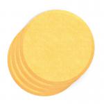 Sch! Acoustic Wall Tile - Set of 4 - Bevelled Edge - Circle - Buttercup Yellow SCH00241