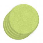Sch! Acoustic Wall Tile - Set of 4 - Bevelled Edge - Circle - Lime Green SCH00244