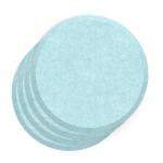 Sch! Acoustic Wall Tile - Set of 4 - Bevelled Edge - Circle - Sky Light Blue SCH00246