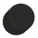 Sch! Acoustic Wall Tile - Set of 4 - Bevelled Edge - Circle - Raven Black SCH00248