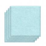 Sch! Acoustic Wall Tile - Set of 4 - Bevelled Edge - Square - Sky Light Blue SCH00266