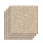 Sch! Acoustic Wall Tile - Set of 4 - Bevelled Edge - Square - Oatmeal Beige SCH00270