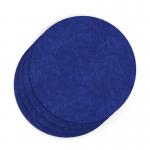 Sch! Acoustic Wall Tile - Set of 4 - Square Edge - Circle - Cobalt Blue SCH00295