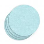 Sch! Acoustic Wall Tile - Set of 4 - Square Edge - Circle - Sky Light Blue SCH00296