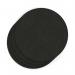 Sch! Acoustic Wall Tile - Set of 4 - Square Edge - Circle - Raven Black SCH00298