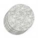 Sch! Acoustic Wall Tile - Set of 4 - Square Edge - Circle - Pebble Light Grey SCH00299