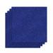 Sch! Acoustic Wall Tile - Set of 4 - Square Edge - Square - Cobalt Blue SCH00315