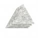 Sch! Acoustic Wall Tile - Set of 4 - Square Edge - Triangle - Pebble Light Grey SCH00329