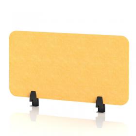 Sch! Acoustic Desktop Screen - Rectangle - 800 x 400mm - Buttercup Yellow SCH00341
