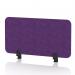 Sch! Acoustic Desktop Screen - Rectangle - 800 x 400mm - Plum Purple SCH00343