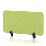 Sch! Acoustic Desktop Screen - Rectangle - 800 x 400mm - Lime Green SCH00344