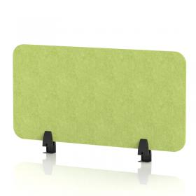 Sch! Acoustic Desktop Screen - Rectangle - 800 x 400mm - Lime Green SCH00344