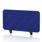 Sch! Acoustic Desktop Screen - Rectangle - 800 x 400mm - Cobalt Blue SCH00345