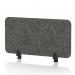 Sch! Acoustic Desktop Screen - Rectangle - 800 x 400mm - Graphite Charcoal SCH00347