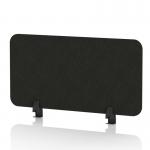 Sch! Acoustic Desktop Screen - Rectangle - 800 x 400mm - Raven Black SCH00348