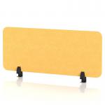 Sch! Acoustic Desktop Screen - Rectangle - 1000 x 400mm - Buttercup Yellow SCH00351
