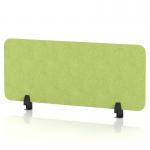 Sch! Acoustic Desktop Screen - Rectangle - 1000 x 400mm - Lime Green SCH00354