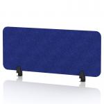 Sch! Acoustic Desktop Screen - Rectangle - 1000 x 400mm - Cobalt Blue SCH00355