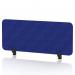 Sch! Acoustic Desktop Screen - Rectangle - 1000 x 400mm - Cobalt Blue SCH00355
