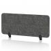 Sch! Acoustic Desktop Screen - Rectangle - 1000 x 400mm - Graphite Charcoal SCH00357