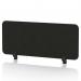Sch! Acoustic Desktop Screen - Rectangle - 1000 x 400mm - Raven Black SCH00358