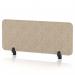 Sch! Acoustic Desktop Screen - Rectangle - 1000 x 400mm - Oatmeal Beige SCH00360