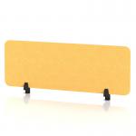 Sch! Acoustic Desktop Screen - Rectangle - 1200 x 400mm - Buttercup Yellow SCH00361