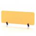 Sch! Acoustic Desktop Screen - Rectangle - 1200 x 400mm - Buttercup Yellow SCH00361